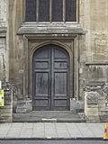 [Picture: St. Mary’s side door]