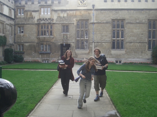 [Picture: Exeter College Students]