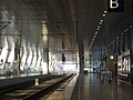 [Picture: Enpty platform at Frankfurt airport]