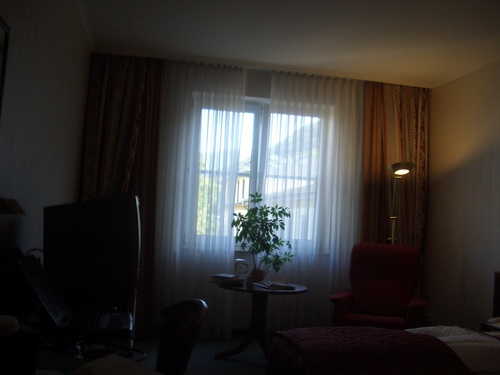 [Picture: Hotel room]