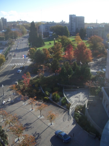 [Picture: View from the hotel room balcony 2]