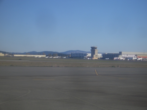 [Picture: Victoria airport]