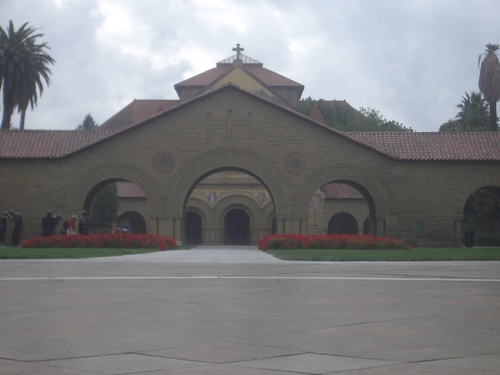 [Picture: Looking at the chapel]