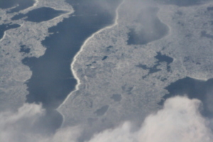 [picture: Clouds over ice on Lake Michigan 2]