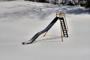 [picture: No-one on the slide today 2]