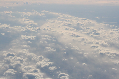 [Picture: Clouds from the ’plane 1]