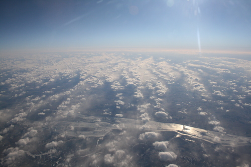 [Picture: Clouds from the ’plane 4]