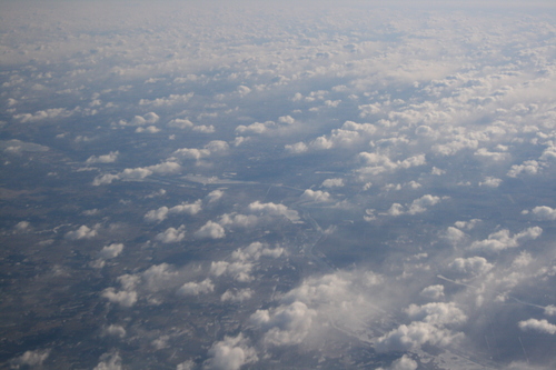 [Picture: Clouds from the ’plane 6]