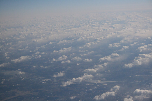 [Picture: Clouds from the ’plane 7]
