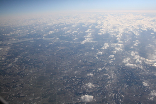 [Picture: Clouds from the ’plane 10]