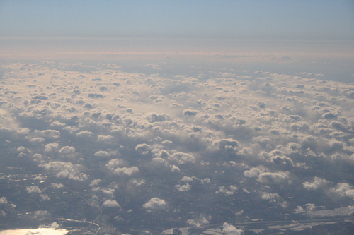 [Picture: Clouds from the ’plane 13]