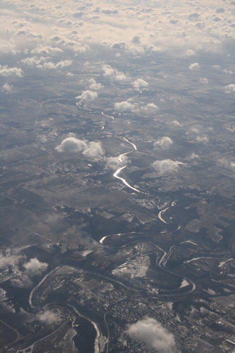 [Picture: Clouds from the ’plane 14]