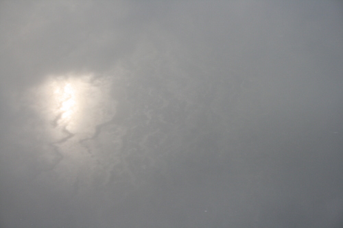 [Picture: Ice and Clouds on the Great Lakes 1]