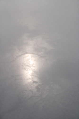 [Picture: Ice and Clouds on the Great Lakes 5]