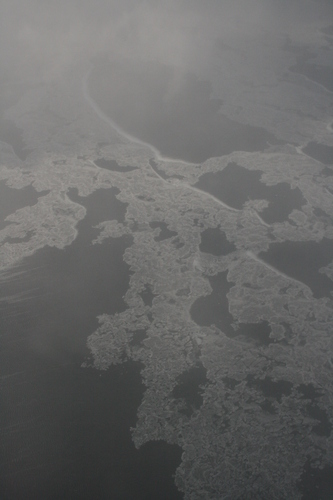 [Picture: Ice and Clouds on the Great Lakes 13]