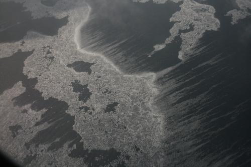 [Picture: Ice and Clouds on the Great Lakes 14]