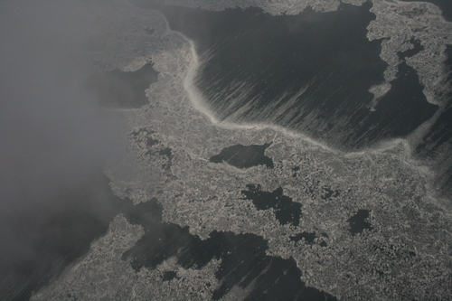 [Picture: Ice and Clouds on the Great Lakes 15]