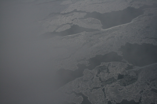 [Picture: Ice and Clouds on the Great Lakes 18]