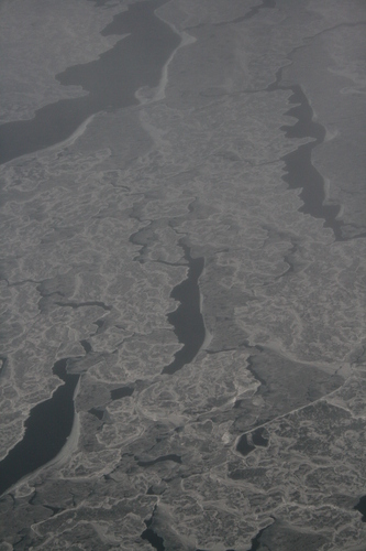 [Picture: Ice and Clouds on the Great Lakes 25]