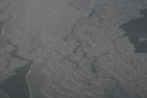 [Picture: Ice and Clouds on the Great Lakes 27]