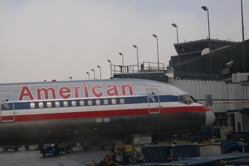 [Picture: Plane at the gate 2]