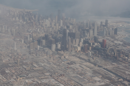 [Picture: Downtown Chicago: aerial view 7]