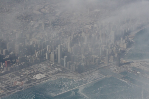 [Picture: Downtown Chicago: aerial view 12]