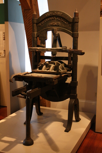 [Picture: Ostrander Printing Press 1]