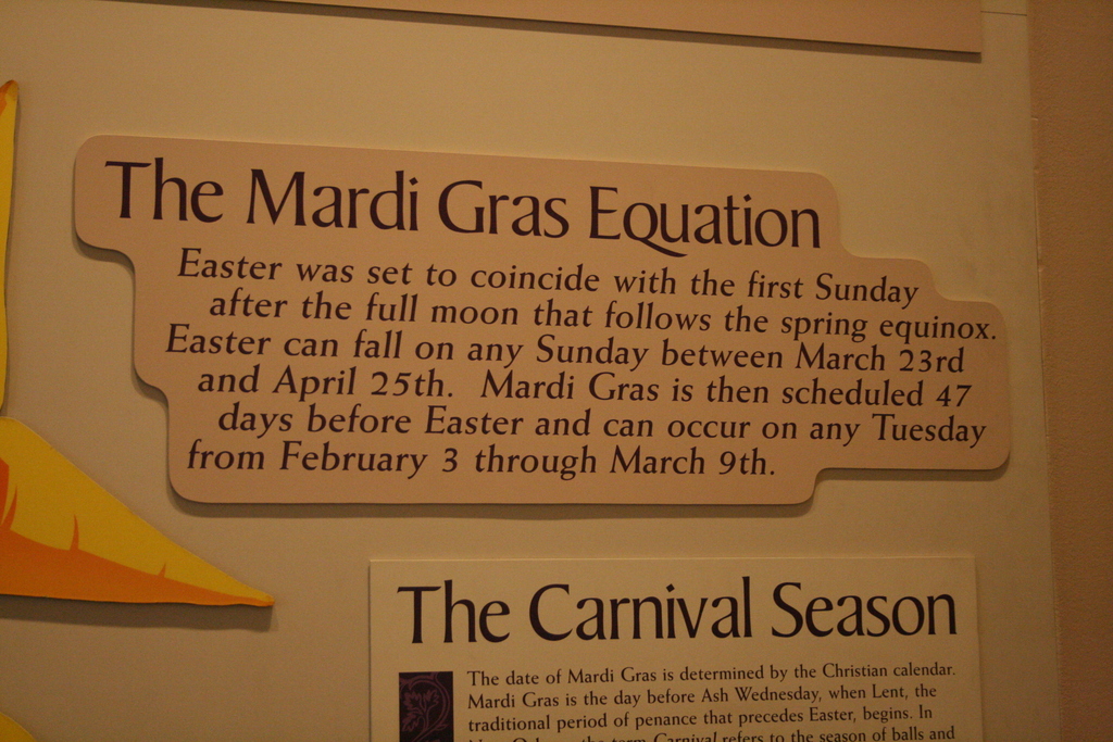 [Picture: The Mardi Gras Equation]