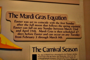 [Picture: The Mardi Gras Equation]