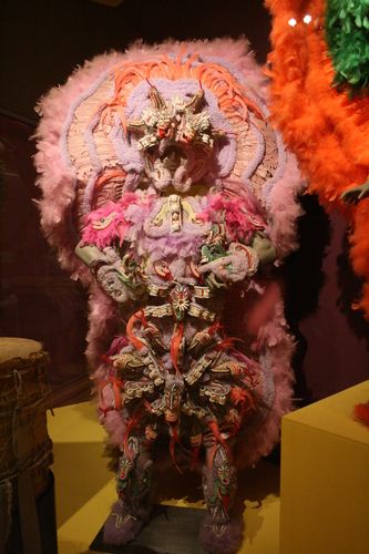 [Picture: First Nations Pink costume]