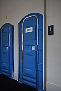 [Picture: Museum toilet door]