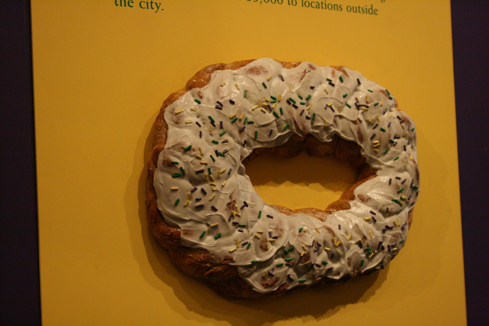 [Picture: King cake 1]