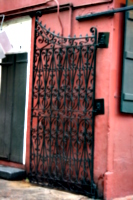 [picture: Wrought iron gate]