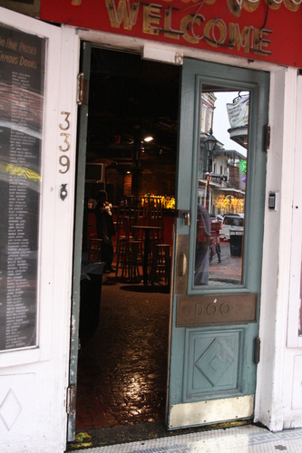 [Picture: Karno’s Famous Door 1]