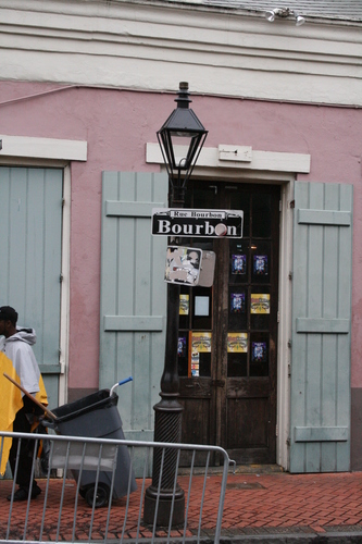 [Picture: Another Bourbon Street lamppost]