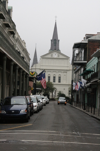 [Picture: Saint Louis Cathedral]