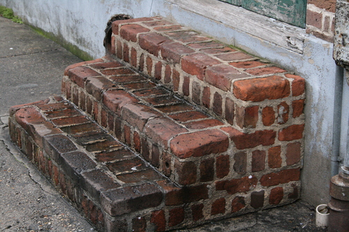 [Picture: Brick steps 1]