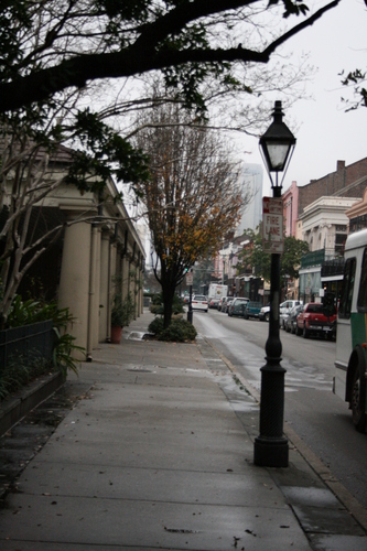 [Picture: By the French market]