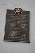 [Picture: Cathedral of St. Louois (sign)]