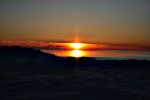 [picture: Winter Sunset over Lake Ontario]