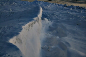 [picture: Snowbank and trough 1]