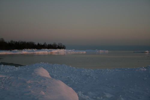 [Picture: Promontory at Evening]