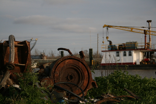 [Picture: Waterside dump]