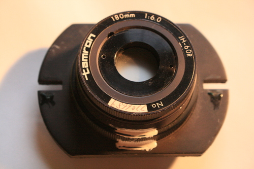 [Picture: tamron photocopier lens 7: front view]