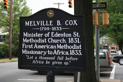 [Picture: Melville B. Cox]