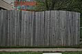 [Picture: Wooden fence]