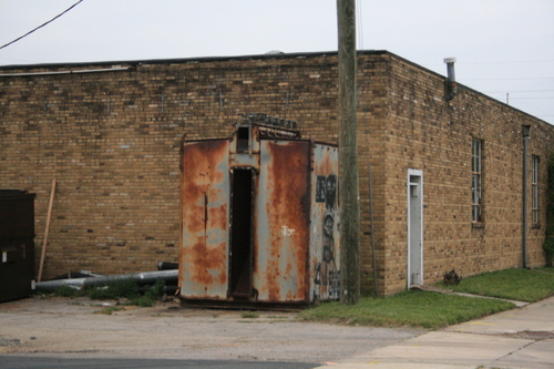 [Picture: Abandoned Metal Shed 1]