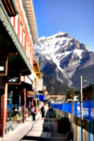 [picture: Banff Ave with Boutique Stores]