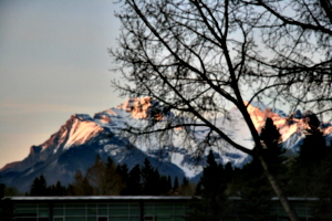 [picture: Banff sunrise]